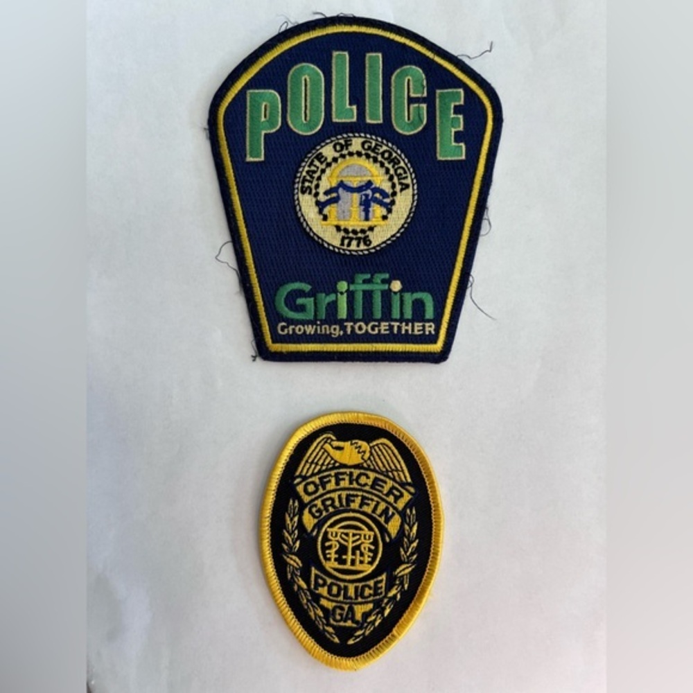 Griffin Georgia Police Patches Set